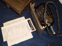 Wen Power Sander Model 404 with metal case and documentation