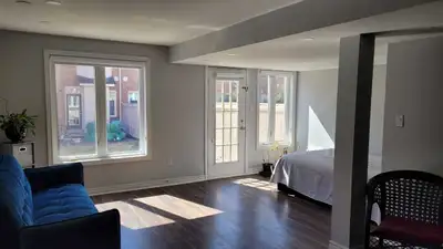 Welcome to this bright and spacious walkout furnished studio basement, perfect for comfortable livin...