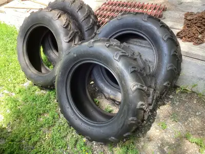 Quad tires. New Never used 2—26X10X14 2—26X8X14