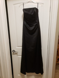 Black Grad Dress (size 10)