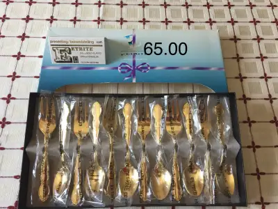 Eetrite 24ct Gold Plated Cutlery Set, View more