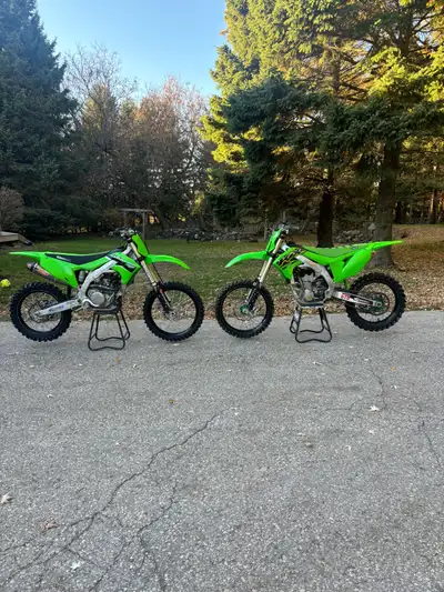 Looking to sell both my kx250s both bikes have been meticulously maintained with oil changes every 1...