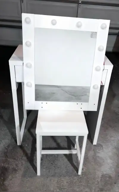 Complete White Vanity, View more