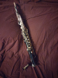 Jupiter JPS-547 Black Straight Soprano Saxophone  336135336135