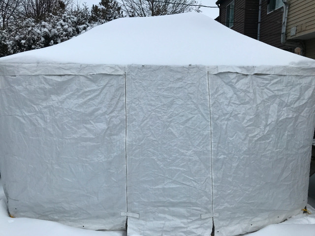 Toile de gazebo d’hiver 10’x14’ universelle in Patio & Garden Furniture in City of Montréal - Image 3