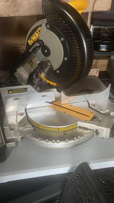 Dewalt mitre saw with stand in Power Tools in Moose Jaw - Image 2