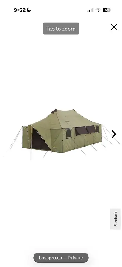CABELA'S ULTIMATE ALAKNAK OUTFITTERS TENT 13'X27', View more