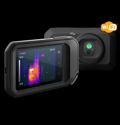 Identify hidden problems with this compact and powerful pocket thermal camera that performs visual i...