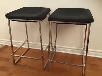 Structube stools (set of 2) , View more