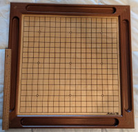 Go (Weiqi, Baduk, Igo) game board and pieces 52x52cm