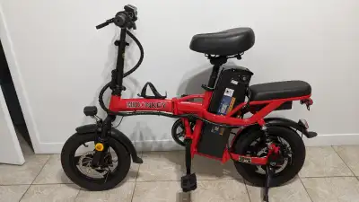 PETIT VÉLO ÉLECTRIQUE 400W, MOTEUR 48V. BATTERIE 25Ah, ROUES 14", View more