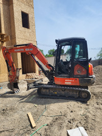 Kubota KX040-4 5 tonne rental