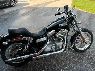 New tires, bearings, brake pads, front forks and seals, new battery, has tuner, comes with double an...