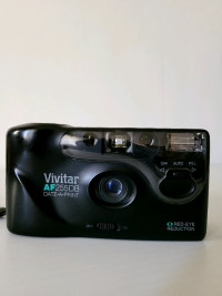 Vivitar  AF 225DB Date-A-Print Point  & Shoot 35mm Film Camera 