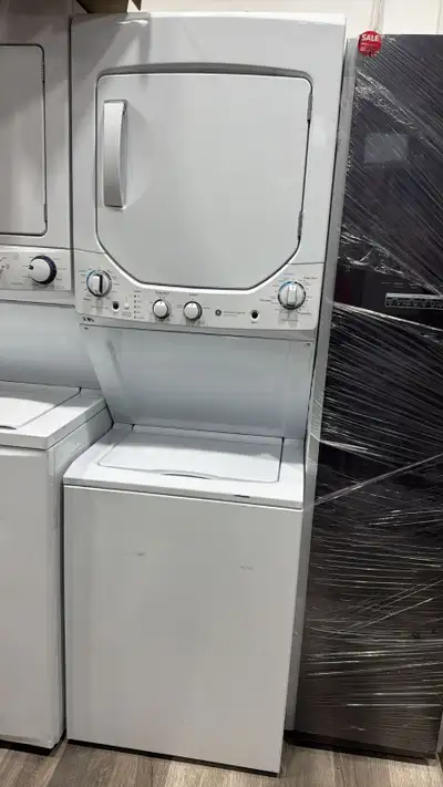 Samsung 24” Laundry Tower (Washer + Dryer) | Front Load • Used, View more