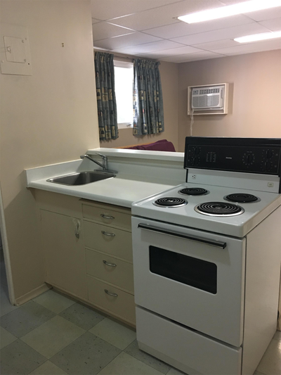 Large 3rd floor studio apartment on 1212 College Drive. Available April 1st with possibility of earl...