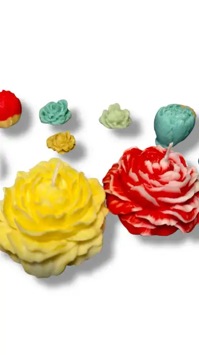 Rose candle!, View more