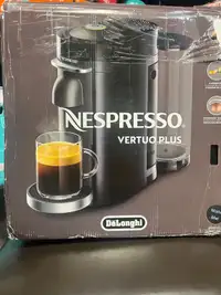 Nespresso VertuoPlus Coffee and Espresso Maker by De'Longhi, Lim