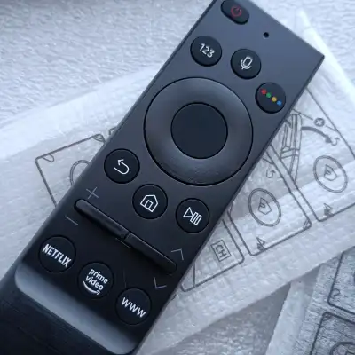 Samsung Smart Tv Voice command remote control, View more