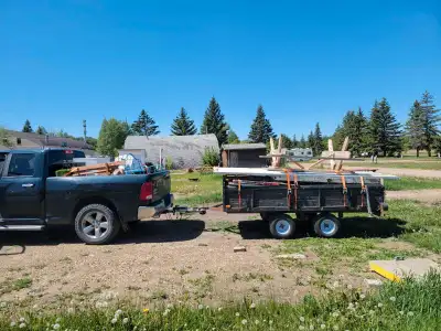 Truck and trailer with 2 guys for hire. Need dump runs? Do you need to move and have small amount of...