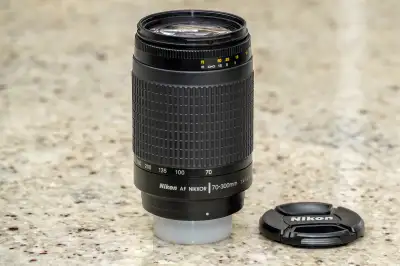 Nikon AF Nikkor 70-300mm f/4-5.6G Zoom Lens, View more