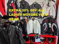 Clearance On All Ladies Motorcycle Gear Re-Gear Oshawa
