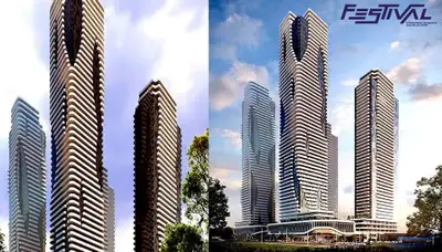 Brand New 1 Bed   Den Condo in | 2 Full Baths | 53rd Floor Views