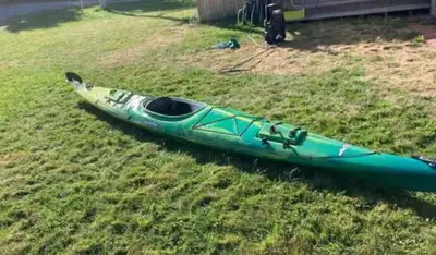 Looking to trade my 16ft sea kayak for a tandem canoe. It has to be a plastic canoe… oldtown, esquif...
