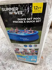 Summer Waves 12 ft pool - Please Read 