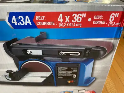 belt/disc sander (new)., View more