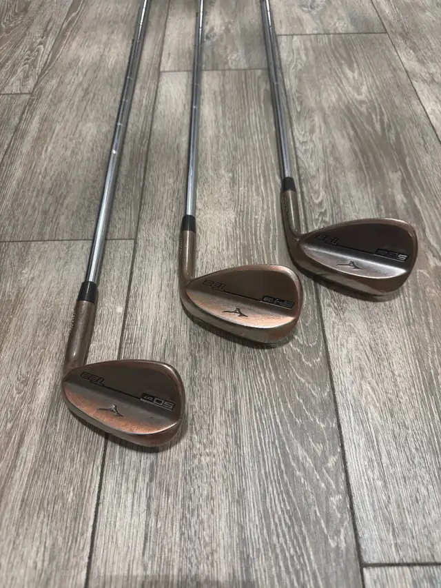 Mizuno T22 Copper Wedges – RH – 50°, 54°, 58° – DG Tour Issue in Golf in Oakville / Halton Region - Image 2