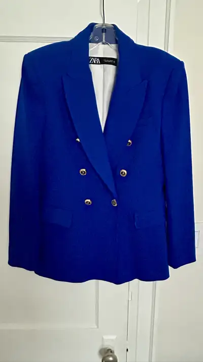 Zara Blazer Blue L, View more