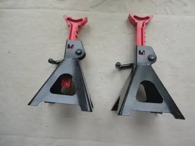 PAIR 2-TON JACK STANDS, View more