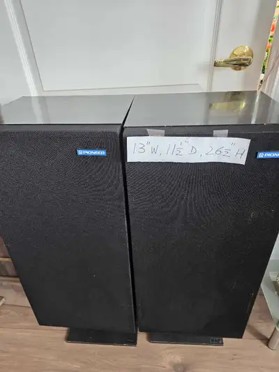 Vintage Pioneers 2 ways speakers, View more