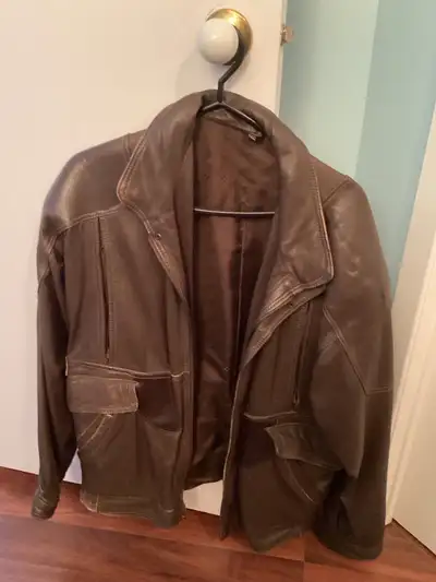Manteau de cuir pour homme , View more