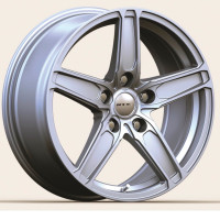 RTX Frost 17" Alloy Silver One Wheel Only