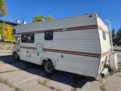 Just 42k km mileage on it, Not leaking Clean interior Has a fridge, bed, sofa, washroom, kitchen, ov...
