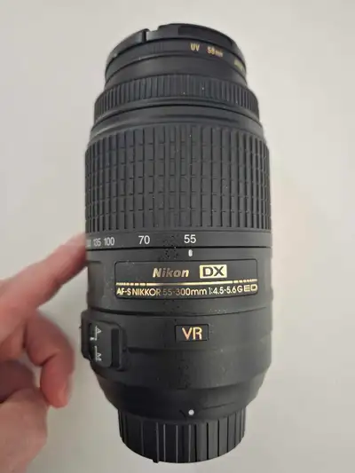 Nikon 55-300mm Lens, View more