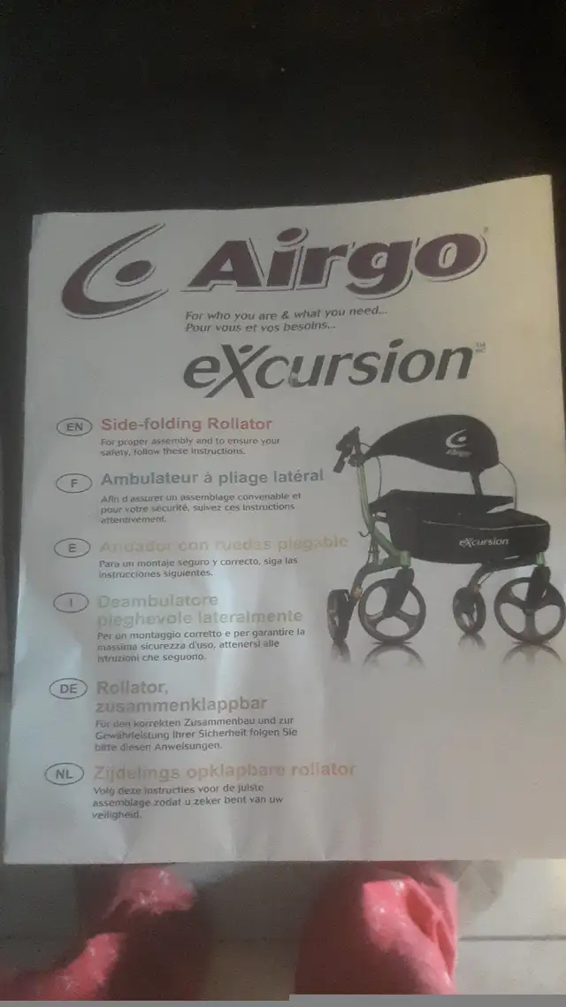 Walker/rollator high end by Airgo in Exercise Equipment in City of Toronto - Image 8