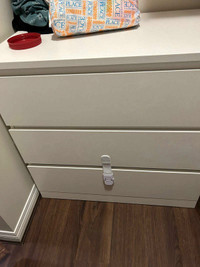 IKEA MALM -3drawer dresser -White