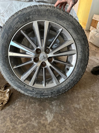Toyota rims and tires