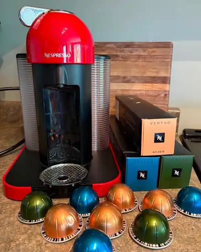 Nespresso Vertuo in red, View more