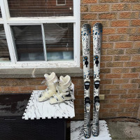 148 Dynostar ski with boots 