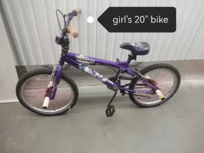 Mongoose 20" girls Bike kids purple trick bike, View more