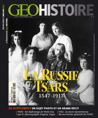 GEO HISTOIRE LA RUSSIE DES TSARS 1547-1917 ÉTAT NEUF TAXE INCL.