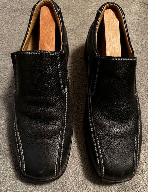 Mens Dockers Dress Loafers- Black Leather in Men's Shoes in Kitchener / Waterloo