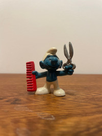 Hairdresser smurf, schtroumpf coiffeur (110)