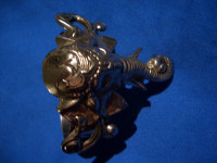 Cast Metal Elephant Bangle