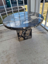 Solid marble garden tables 2