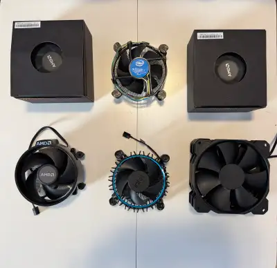 Cpu coolers and fans, View more